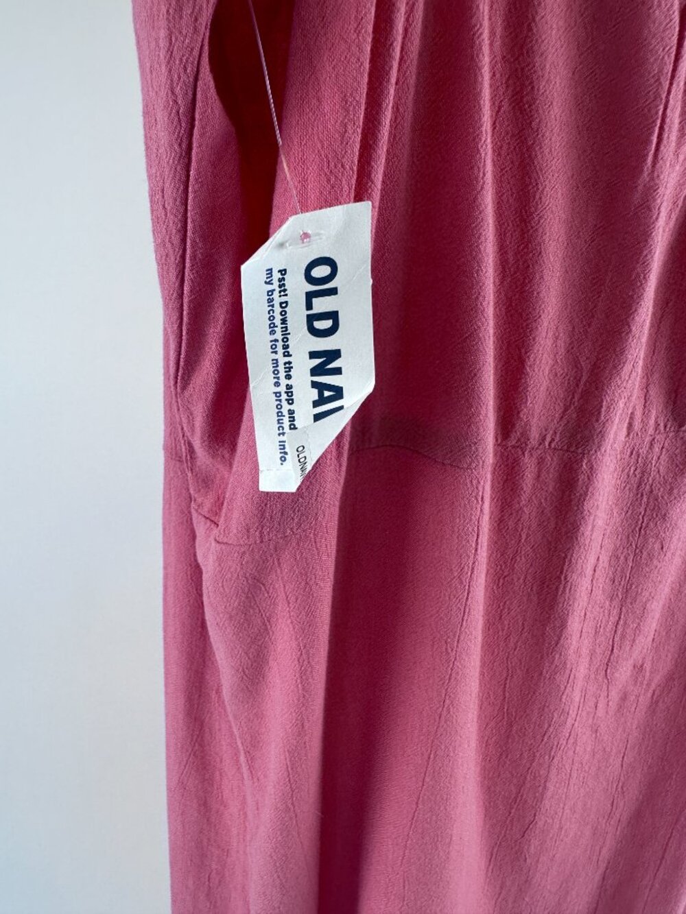 Old Navy Dusty Pink Maxi Dress M Tall Cami Slip Sleeveless - Picture 3 of 8